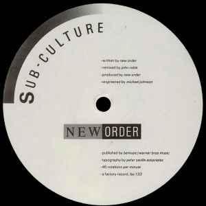 12 inch gebruikt - New Order - Sub-Culture, Cd's en Dvd's, Vinyl Singles, Zo goed als nieuw, Verzenden