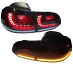 Achterlichten led VW Golf VI 10/08- R-look Dynamic LED Zwart, Ophalen of Verzenden, Nieuw