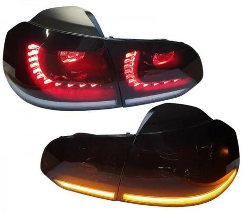 Achterlichten led VW Golf VI 10/08- R-look Dynamic LED Zwart, Auto-onderdelen, Overige Auto-onderdelen, Ophalen of Verzenden