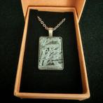 Hanger van staal en meteoriet met een roestvrijstalen, Verzamelen, Mineralen en Fossielen