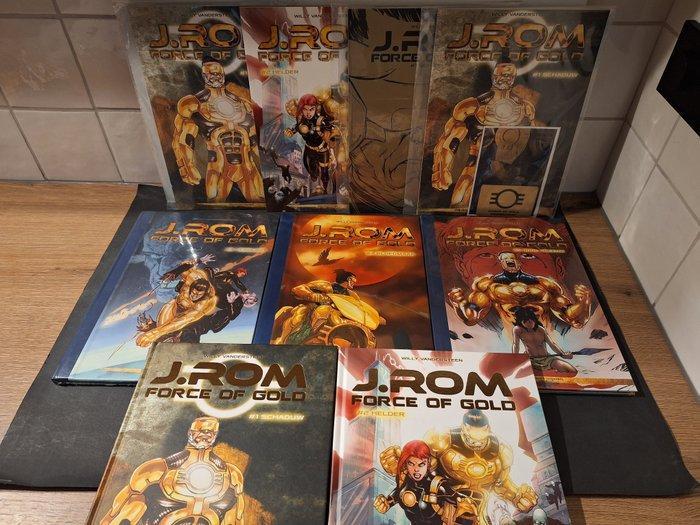 J.Rom - - Force of Gold schaduw Persuitgaven met 3 kaarten, Boeken, Stripboeken