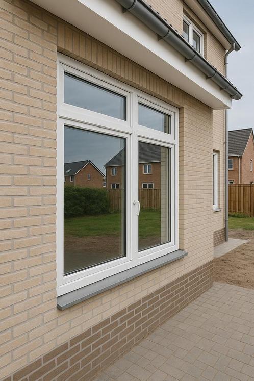 Goedkope kunststof kozijnen inclusief montage?, Doe-het-zelf en Verbouw, Kozijnen en Schuifpuien, Nieuw