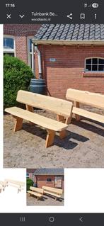 Landelijke tuinbank van douglashout, Nieuw, Hout