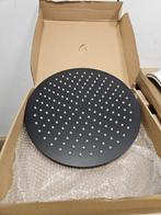 Regendouchekop 30 cm rond mat zwart ABS, Doe-het-zelf en Verbouw, Sanitair, Ophalen of Verzenden, Nieuw, Douche