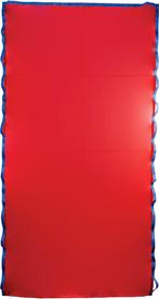 Aidapt glijlaken - rood - 190x100 cm - voor verplaatsing in, Diversen, Verpleegmiddelen, Nieuw, Verzenden