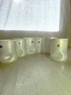 Venini - Drinkservies (6) - CRAQUELE - Muranoglas, 24 kt