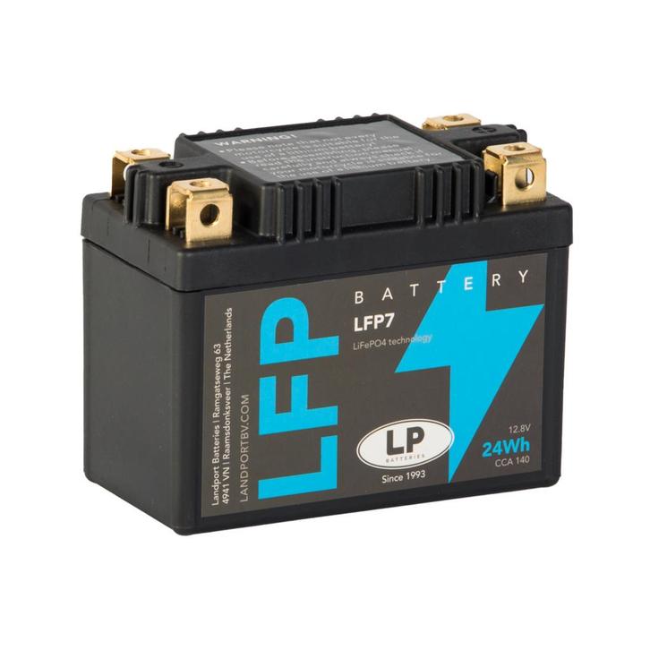 Landport (LP) LFP7 12 volt 24,0 Wh Lithium LiFePO4 accu, Motoren, Onderdelen | Overige, Nieuw, Ophalen of Verzenden