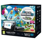 Nintendo Wii U Premium Console incl. Gamepad - Zwart + New S, Verzenden, Zo goed als nieuw