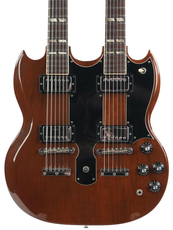 Gibson EDS 1275 Walnut 1974 (Elektrische Gitaren,Solid Body), Muziek en Instrumenten, Snaarinstrumenten | Gitaren | Elektrisch
