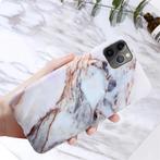 iPhone 6S Plus Hoesje Marmer Textuur - Shockproof Glossy, Verzenden, Nieuw