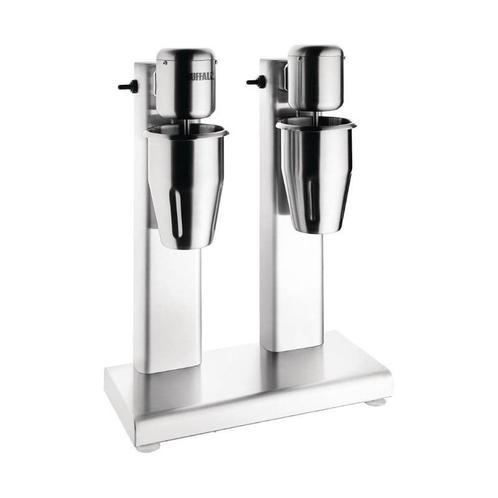 Milkshake mixer dubbel | 230V | 420x420x560(h)mm Buffalo, Zakelijke goederen, Horeca | Keukenapparatuur, Nieuw in verpakking, Verzenden