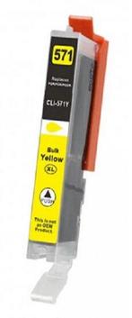 Canon pixma MG5753 inkt cartridges CLI-571 Yellow XL Comp..., Nieuw, Verzenden