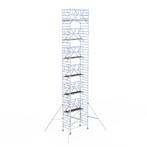 Rolsteiger Professional 135x250 14,2m werkhoogte vrijstaand, Doe-het-zelf en Verbouw, Steigers, Verzenden, Nieuw, Rolsteiger of Kamersteiger