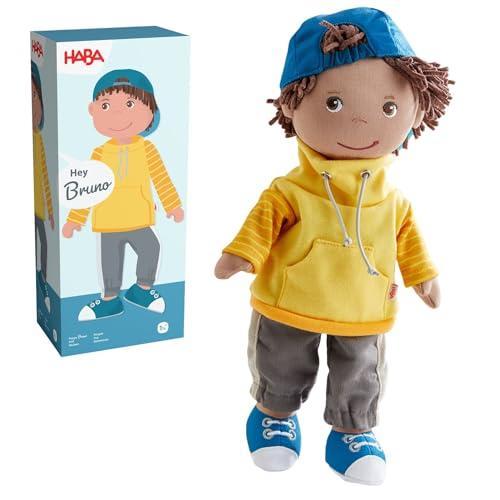 Haba Pop Bruno zachte stoffen pop 3 van €29,99 voor €23,99, Kinderen en Baby's, Speelgoed | Overig, Ophalen of Verzenden