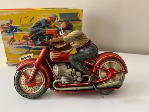 Technofix - Racing Motorcycle GE258 Western Germany US zone, Antiek en Kunst, Antiek | Speelgoed