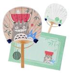 Totoro with Watermelon Fan & Envelope - Ensky - Studio Ghibl, Verzamelen, Beelden en Beeldjes, Ophalen of Verzenden, Nieuw