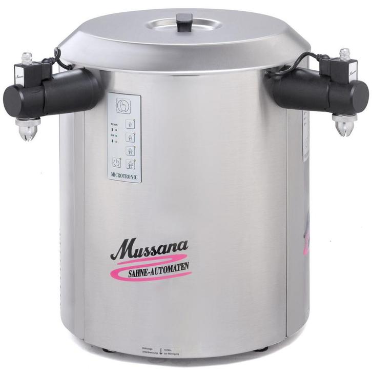 Slagroommachine Mussana  | 2x6 Liter duo |  430 x 550mm, Zakelijke goederen, Horeca | Keukenapparatuur, Verzenden