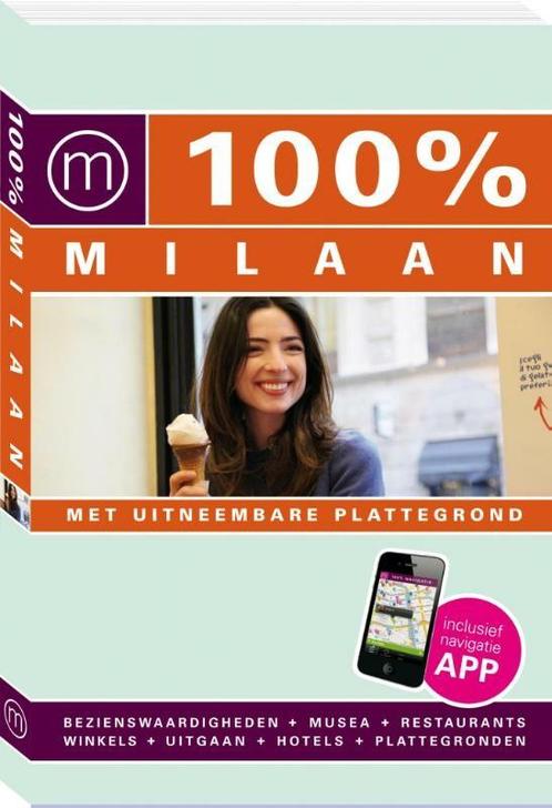 100% Milaan / 100% stedengidsen 9789057676727 Anja Siderius, Boeken, Reisgidsen, Zo goed als nieuw, Verzenden