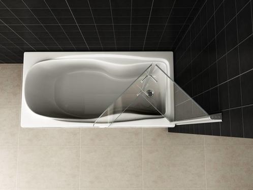 Aanbieding: Wiesbaden badwand 2-delig inklapb. 1000x1400 6mm, Doe-het-zelf en Verbouw, Sanitair, Ophalen of Verzenden