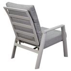 Barolo lounge balkonset 5 delig verstelbaar latte zand, Tuin en Terras, Tuinsets en Loungesets, Ophalen of Verzenden, Nieuw, Aluminium