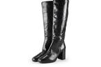 DSTRCT Laarzen in maat 40 Zwart | 10% extra korting, Kleding | Dames, Hoge laarzen, Verzenden, Zwart, DSTRCT
