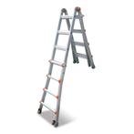 Wienese Multiladder - 4 treden, Doe-het-zelf en Verbouw, Ladders en Trappen, Nieuw, Verzenden