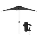 Balkon parasol Magione – Premium parasol 270x135cm -, Tuin en Terras, Parasols, Verzenden, Nieuw