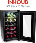 2dekans | Alpina Wijnklimaatkast - 240V - Tot 22°C - Max. 18, Ophalen of Verzenden
