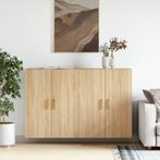 vidaXL Hangkasten 2 st bewerkt hout sonoma eikenkleurig, Verzenden, Nieuw, Overige houtsoorten