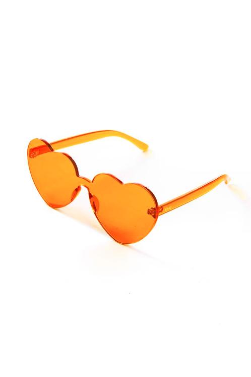 Hartjes Zonnebril Oranje Groot Oranjekleurige Glazen Grote Z, Sieraden, Tassen en Uiterlijk, Zonnebrillen en Brillen | Dames, Oranje
