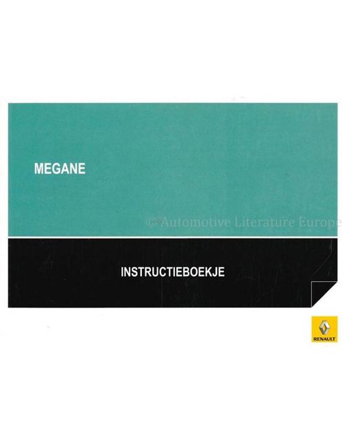 2008 RENAULT MEGANE WAGON INSTRUCTIEBOEKJE NEDERLANDS, Auto diversen, Handleidingen en Instructieboekjes