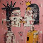 Eric Brumette - KISS ME LIKE BASQUIAT 17 - Toile L