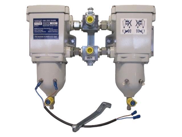 Separ filter/waterafscheider met watercontact SWK2000/10UMK, Watersport en Boten, Bootonderdelen, Motor en Techniek, Nieuw, Zeilboot of Motorboot