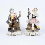 Capodimonte Porseleinen Beeldje Koppel, Ophalen, Nieuw