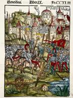 Master of Gruninger Workshop, Virgil - Trojan Siege, Battle,, Antiek en Kunst