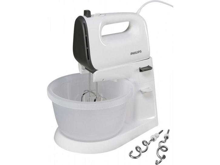 Philips HR3745/00 - Handmixer - 450 W met mengkom 3 L -, Witgoed en Apparatuur, Keukenmixers, Zo goed als nieuw, Verzenden