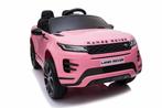 Kinderauto, Range Rover Evoque, roze, FM , BlueTooth NIEUW!, Ophalen of Verzenden, Nieuw