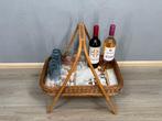 Authentieke Retro Charme - Serveerwagen - rotan - Rotan