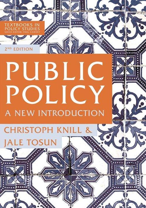 9781137573292 Public Policy Christoph Knill, Boeken, Schoolboeken, Nieuw, Verzenden
