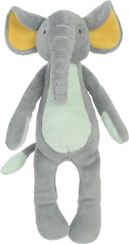 Happy Horse Olifant Evan Knuffel 25cm - Groen - Baby knuffel, Kinderen en Baby's, Speelgoed | Overig, Nieuw, Verzenden