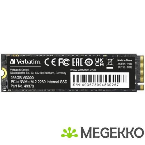 Verbatim Vi3000 256GB M.2 SSD, Computers en Software, Harde schijven, Nieuw, Verzenden
