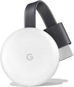 Google Chromecast V3 - Wit, Audio, Tv en Foto, Mediaspelers, Verzenden, Zo goed als nieuw