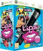 Xbox 360 Lips: I Love the 80s + Draadloze Microfoon (Geseal, Verzenden, Nieuw