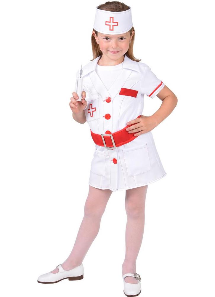 Verpleegster kostuum kind Elite, Kleding | Dames, Carnavalskleding en Feestkleding, Nieuw, Ophalen of Verzenden