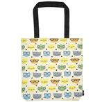 Katoenen tas kattekoppen NIEUW, Sieraden, Tassen en Uiterlijk, Tassen | Schoudertassen, Ophalen of Verzenden, Nieuw, Wit