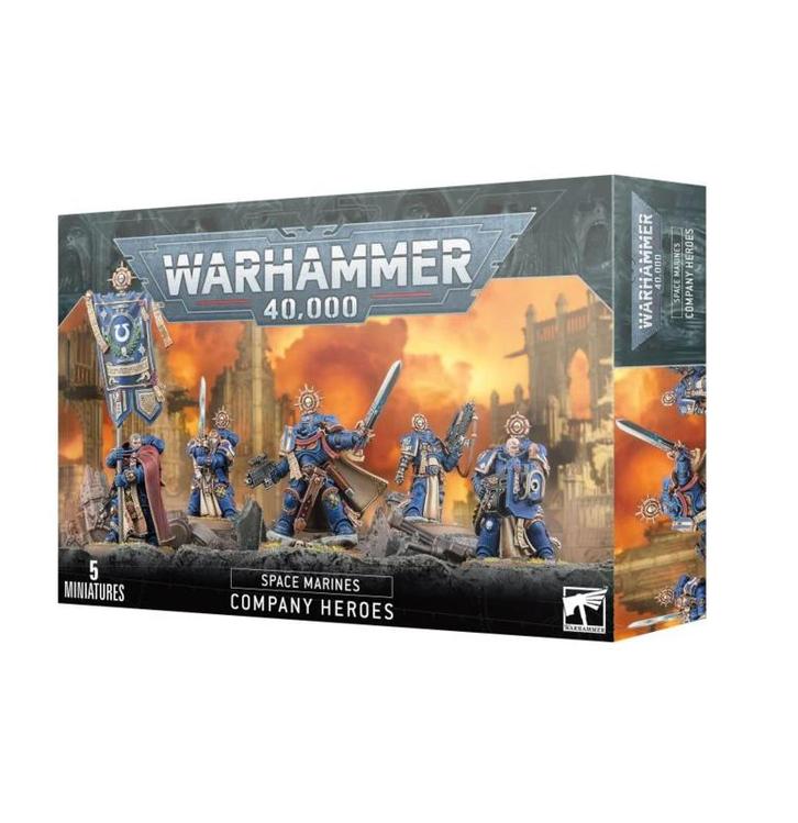 Space Marines Company Heroes (Warhammer Nieuw), Hobby en Vrije tijd, Wargaming, Nieuw, Ophalen of Verzenden