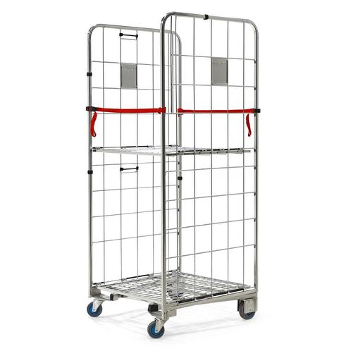 Gebruikte 2-heks rolcontainer a-frame nestbaar, Zakelijke goederen, Machines en Bouw | Keten en Containers, Ophalen of Verzenden