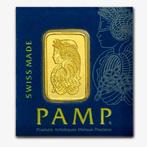 1 gram - Goud .999 - PAMP, Switzerland - Verzegeld en met, Postzegels en Munten, Edelmetalen en Baren