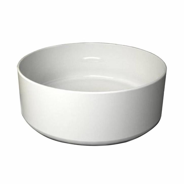 Waskom Liber Opzet Model Rond Diameter 40Cm Wit, Huis en Inrichting, Badkamer | Badkamermeubels, Overige typen, Nieuw, Ophalen of Verzenden