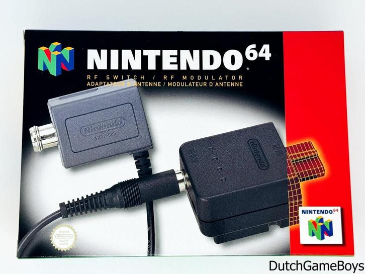 Nintendo 64 / N64 - RF Switch / RF Modulator - NEW, Spelcomputers en Games, Spelcomputers | Nintendo 64, Gebruikt, Verzenden